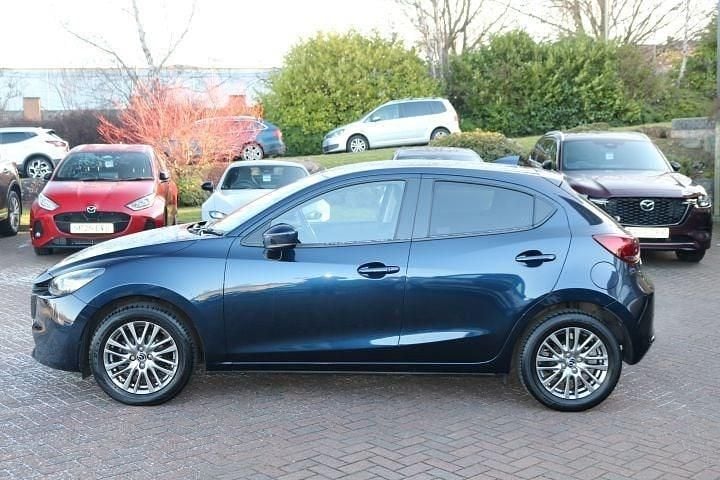 Used Mazda 2 Exclusive-Line 116 HP (85 kW) 2024 Blue Hatchback