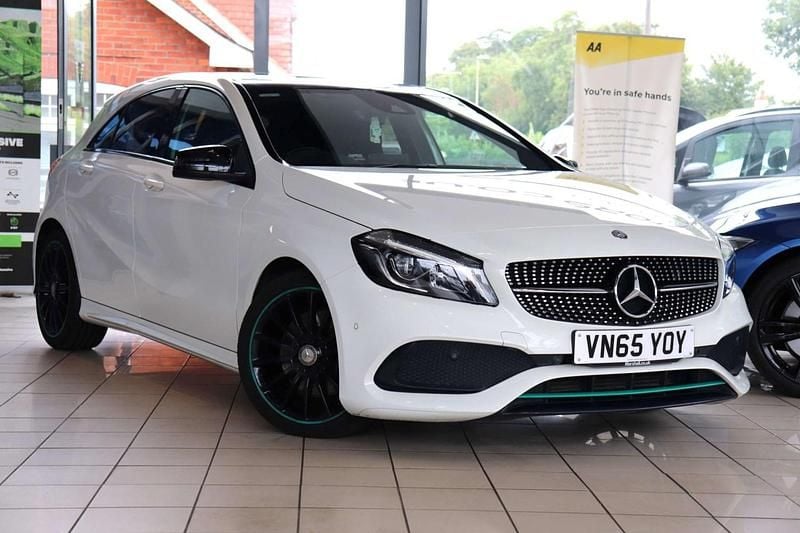 White Used 2015 Mercedes A220 Motorsport Edition Hatchback | £12,160 (Good price) - Image 1/4