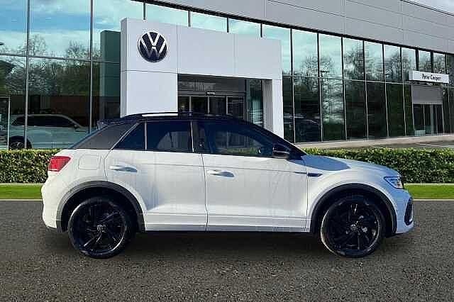 New VW T-Roc Black Edition 150 HP (110 kW) 2025 White SUV