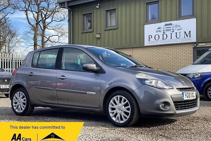 Used Renault Clio II Dynamique 75 HP (55 kW) 2010 Grey Hatchback