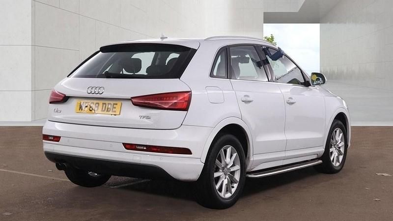 Used Audi Q3 Sport 150 HP (110 kW) 2018 Ibis white SUV