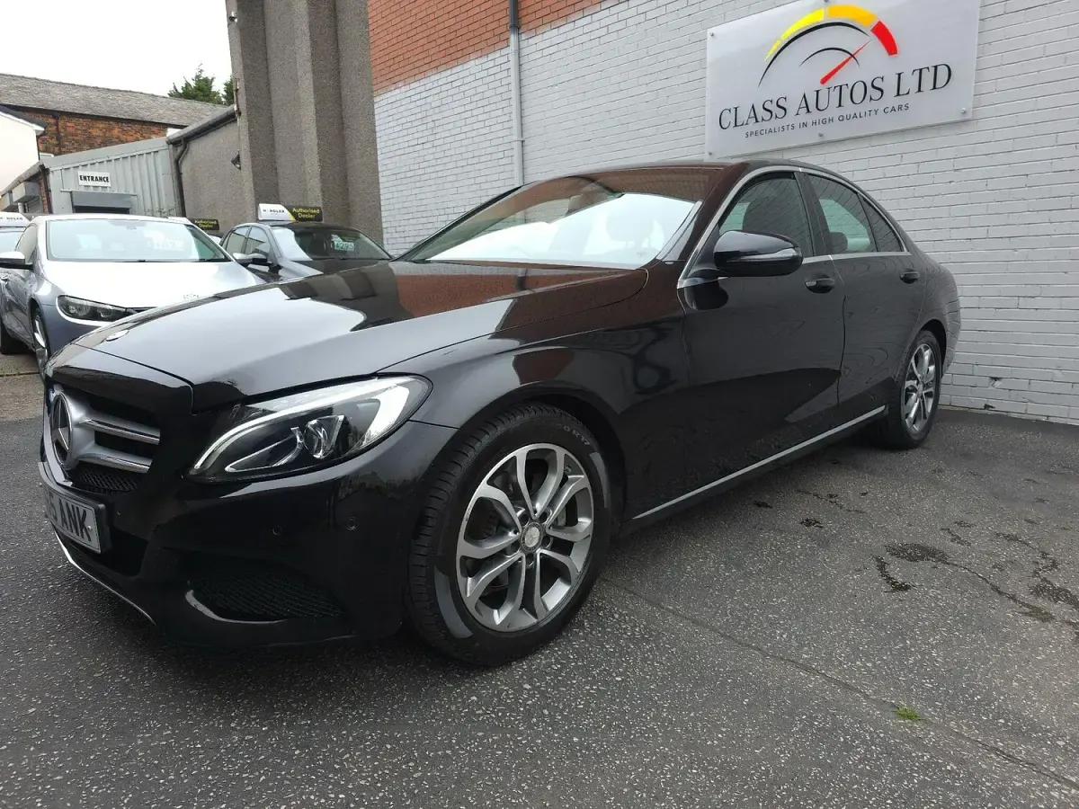 Used Mercedes C220 170 HP (125 kW) 2016 Black Sedan