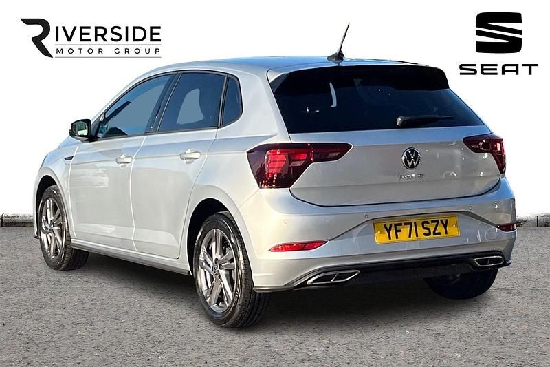 Used VW Polo R-line 95 HP (69 kW) 2022 Silver Hatchback