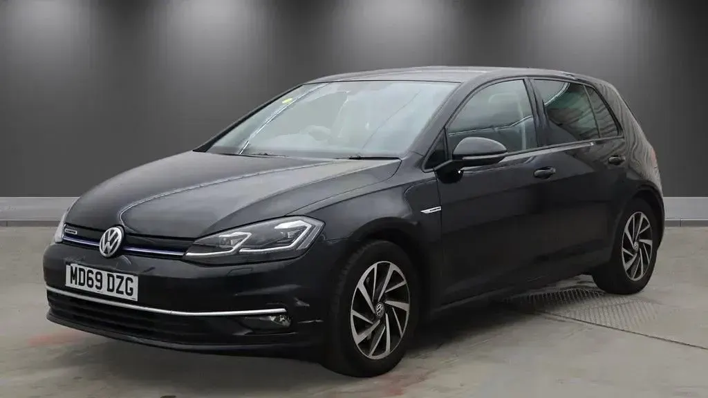 Used VW Golf VII Edition 130 HP (95 kW) 2020 Black Hatchback