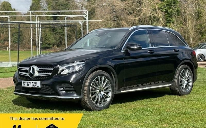 Used Mercedes GLC350 AMG line 258 HP (189 kW) 2017 Black Estate