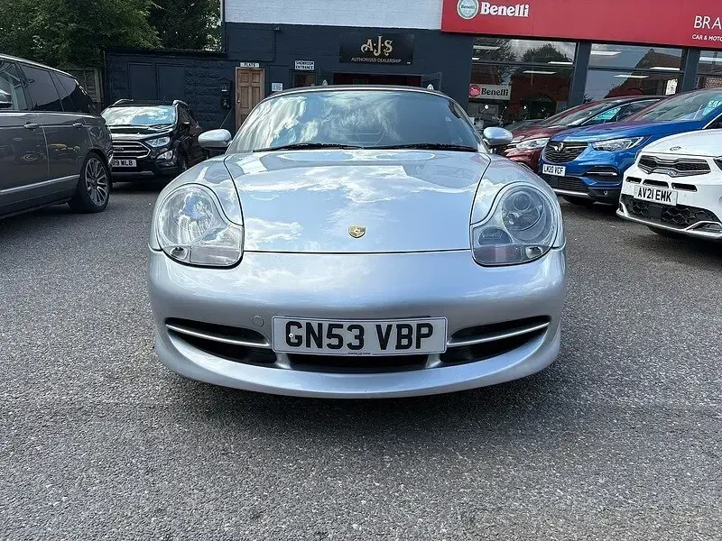Used Porsche Boxster 260 HP (191 kW) 2003 Silver Cabriolet