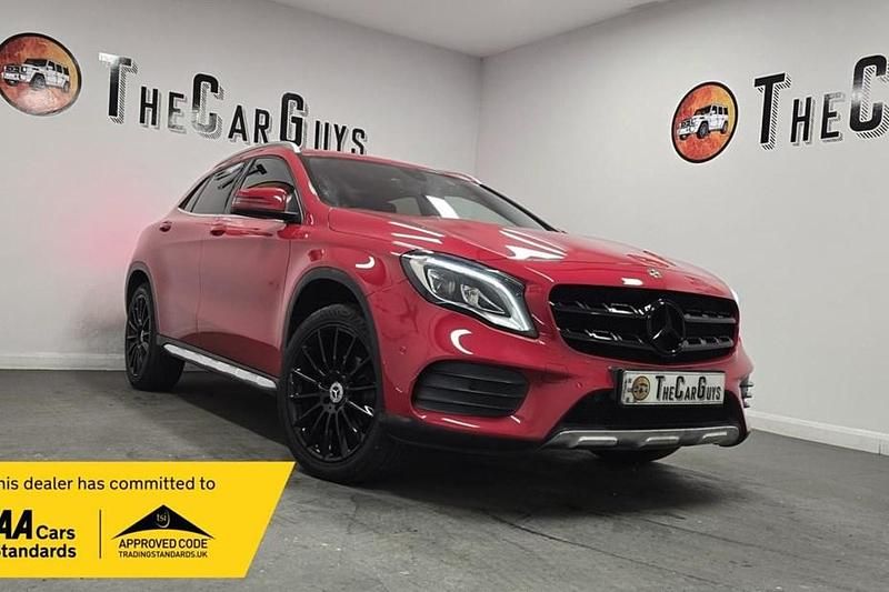Used Mercedes GLA180 AMG line 122 HP (89 kW) 2019 Red SUV