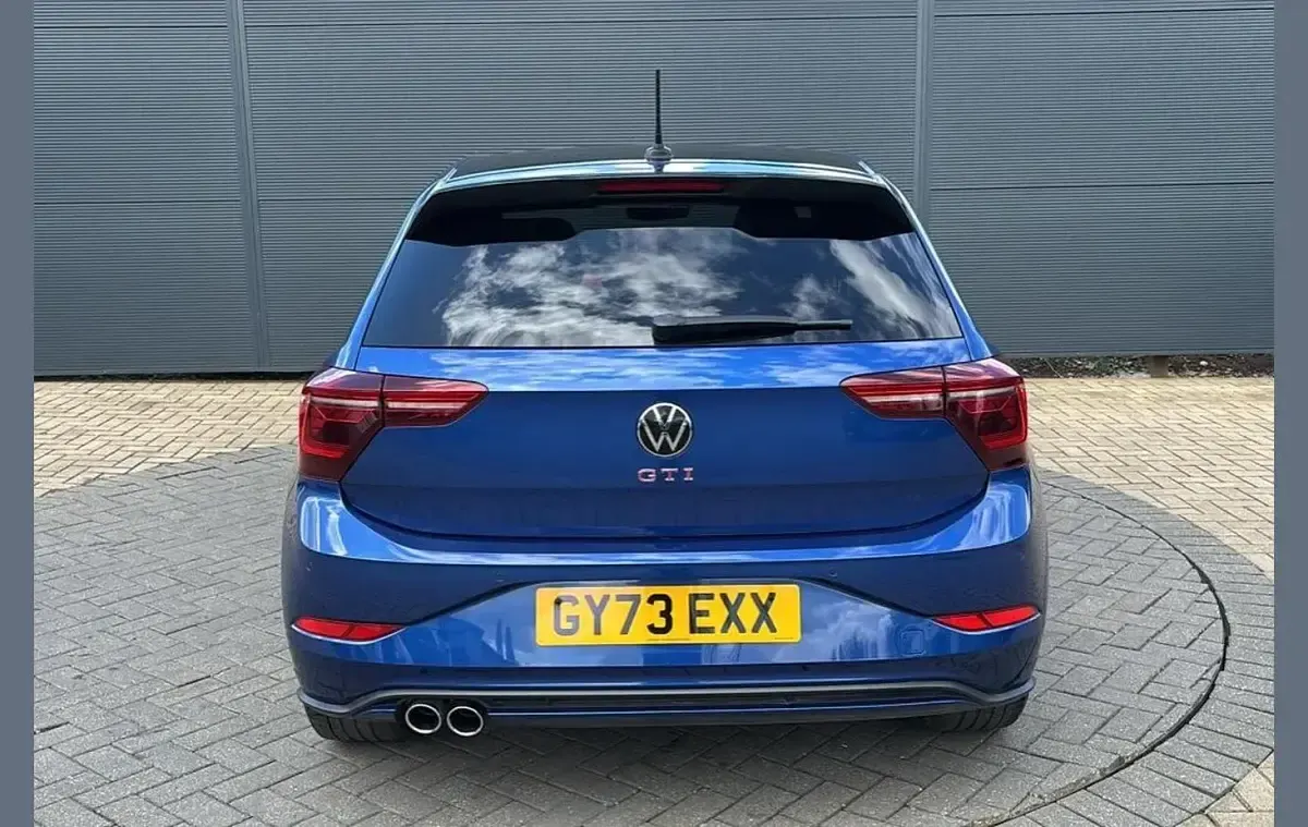 Used VW Polo GTI 203 HP (149 kW) 2023 Blue Hatchback