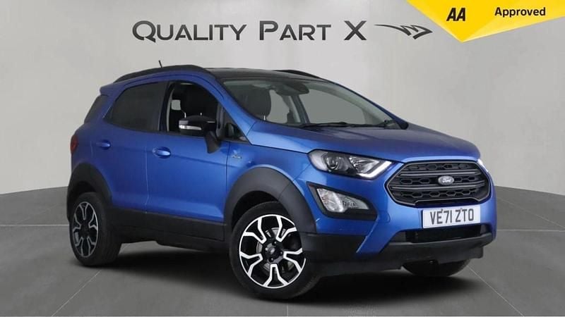 Blue Used 2022 Ford Ecosport Active SUV | £10,350 (Good price) - Image 1/4