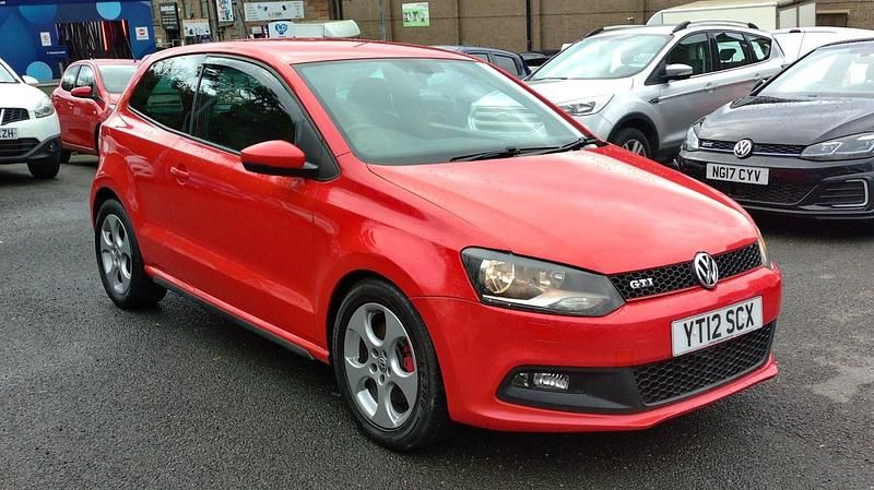 Used VW Polo GTI 180 HP (132 kW) 2012 Red Hatchback