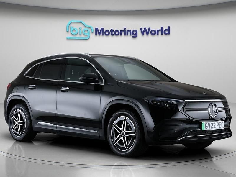 Black Used 2022 Mercedes EQA250+ AMG line SUV | £21,200 (Super price) - Image 1/4