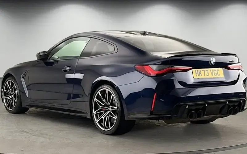 Used BMW M4 Competition Edition 510 HP (375 kW) 2023 Tanzanite blue Coupe