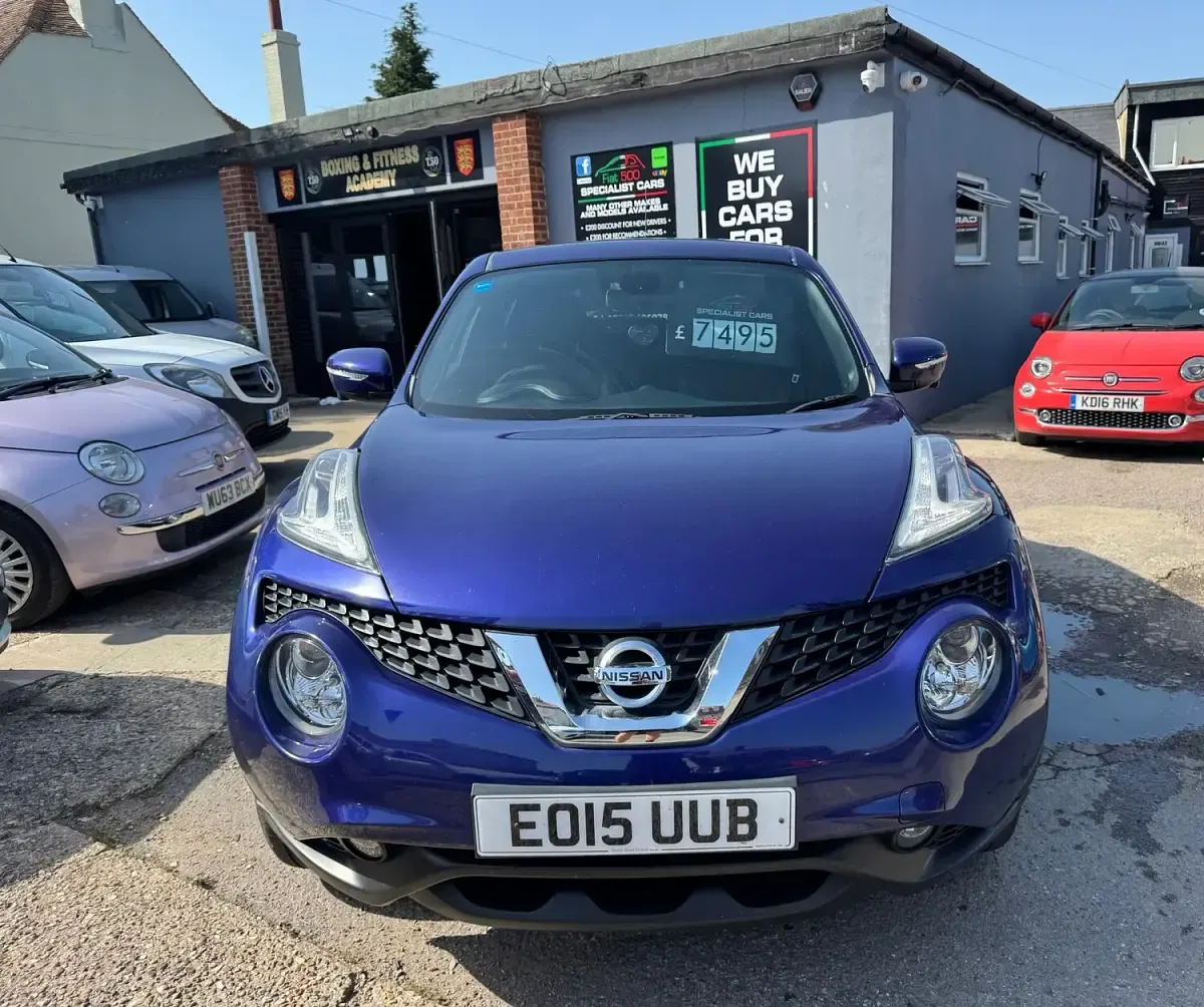 Used Nissan Juke Tekna 2015 Blue SUV