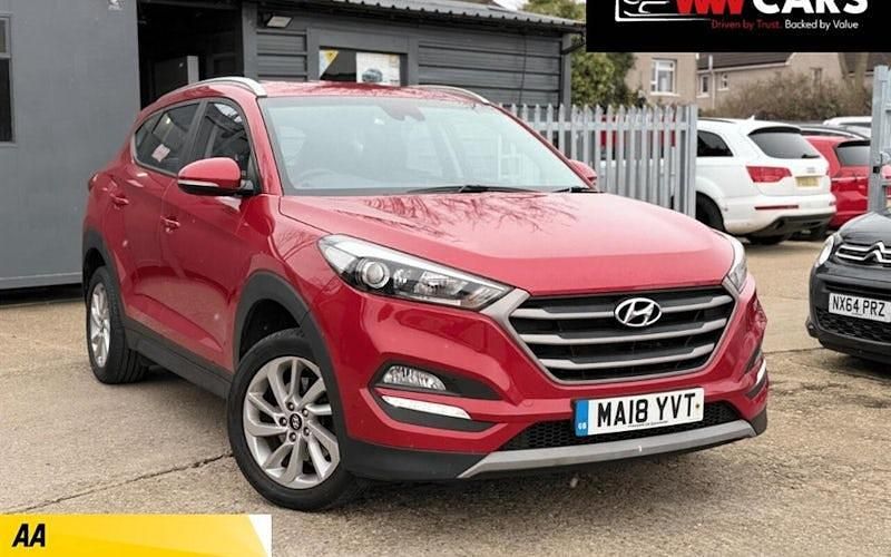 Used Hyundai Tucson SE 177 HP (130 kW) 2018 Red SUV