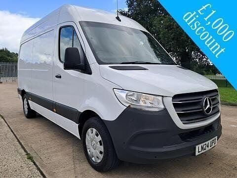 White Used 2024 Mercedes Sprinter Premium Van | £28,250 (Expensive) - Image 1/3