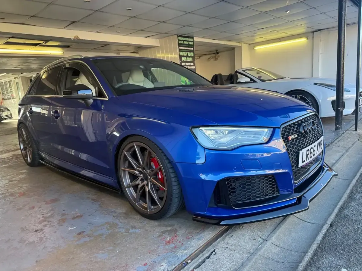 Used Audi RS3 Design 2015 Blue Sedan