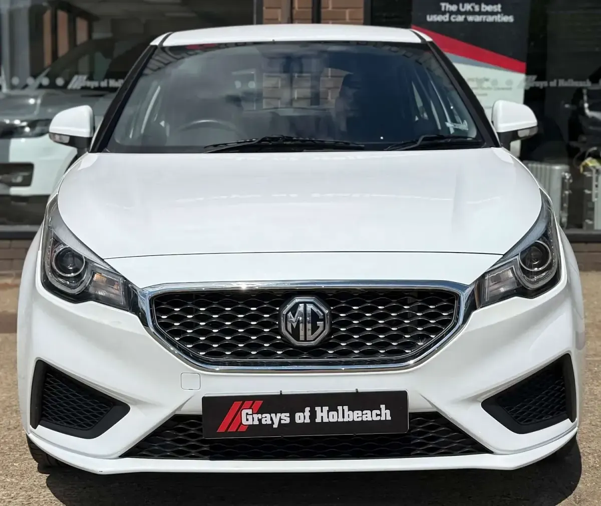 Used MG MG3 Excite 106 HP (77 kW) 2019 White Hatchback