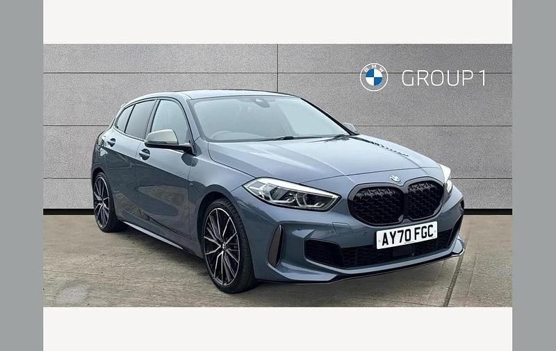 Used BMW M135 Comfort Edition 306 HP (225 kW) 2021 Grey Hatchback