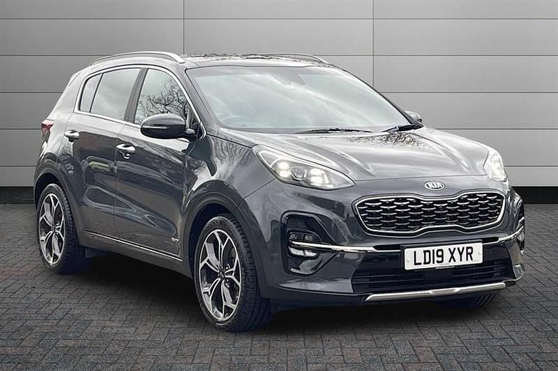 Used Kia Sportage GT-Line S 174 HP (127 kW) 2019 Grey SUV