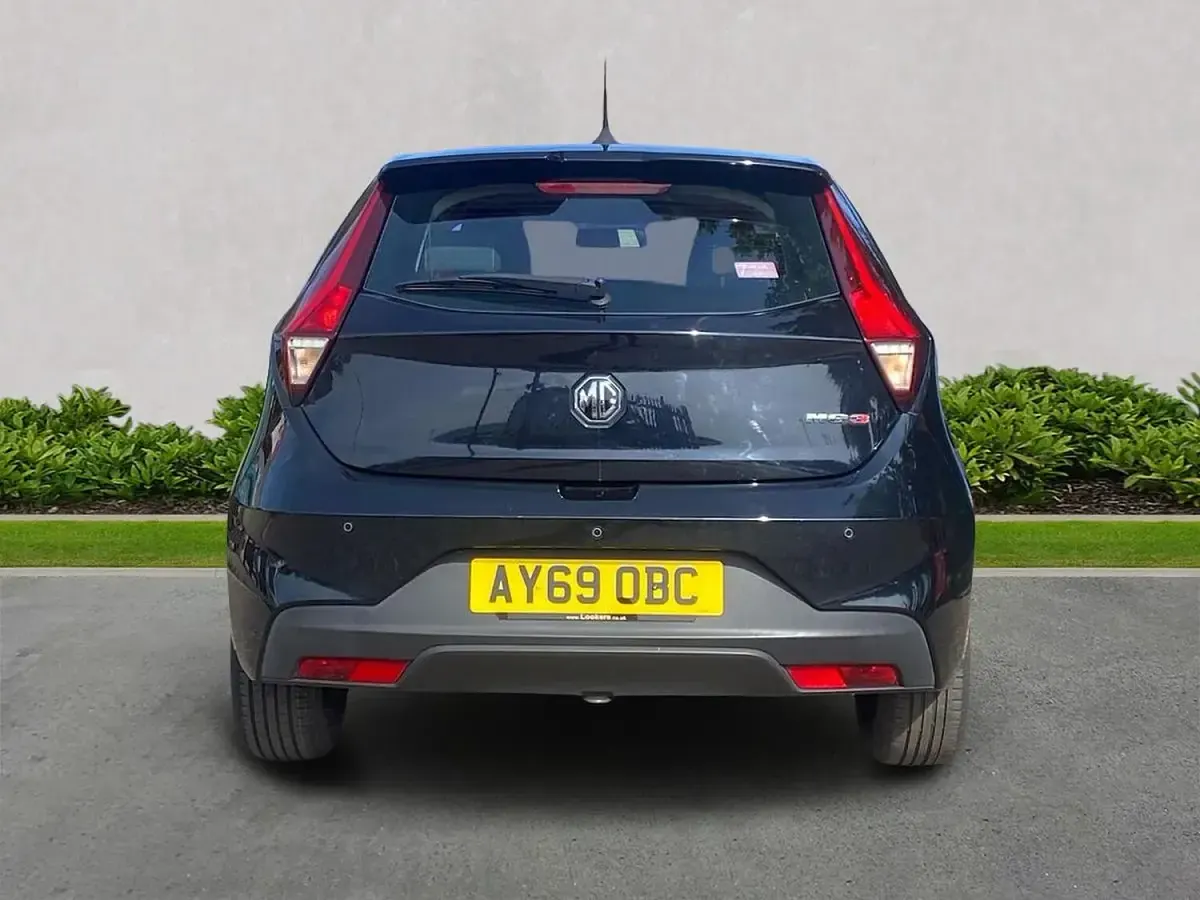 Used MG MG3 Excite 106 HP (77 kW) 2019 Black Hatchback