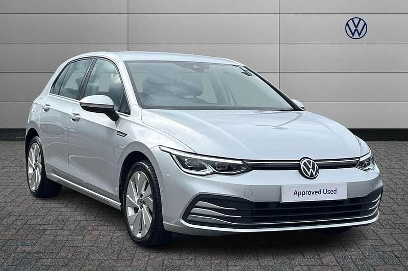 Silver Used 2021 VW Golf VIII Style Hatchback | £14,490 (Fair price) - Image 1/4
