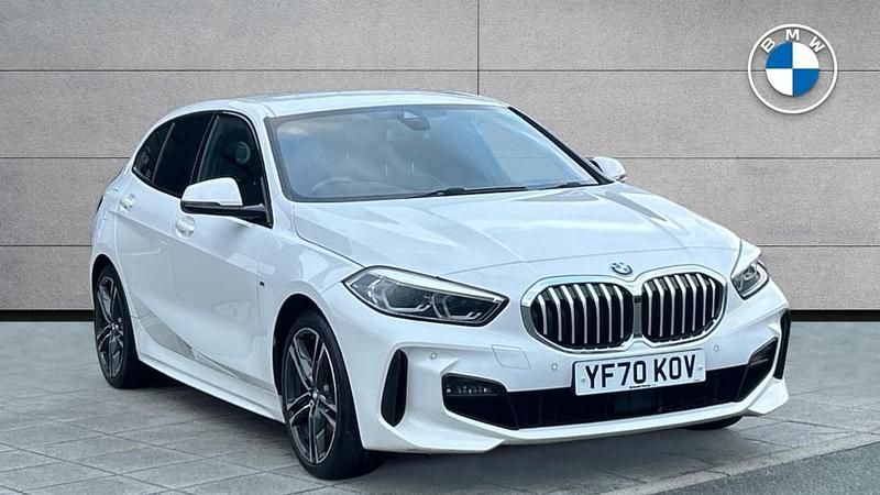 White Used 2020 BMW 120 M Sport Hatchback | £19,790 (Fair price) - Image 1/4