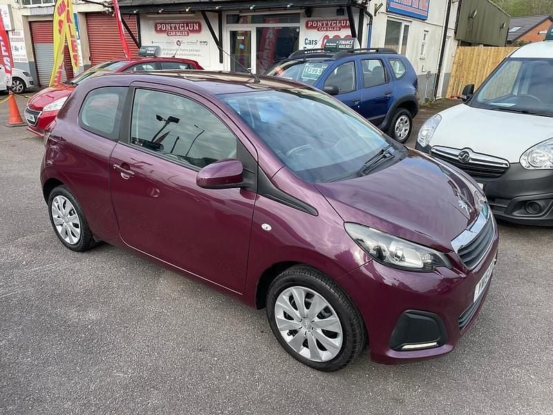 Purple Used 2015 Peugeot 108 Active Hatchback | £2,995 (Fair price) - Image 1/4