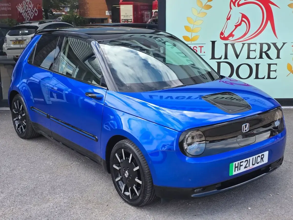 Usado Honda e Advance 113 kW (154 HP) 2021 Azul Citadino