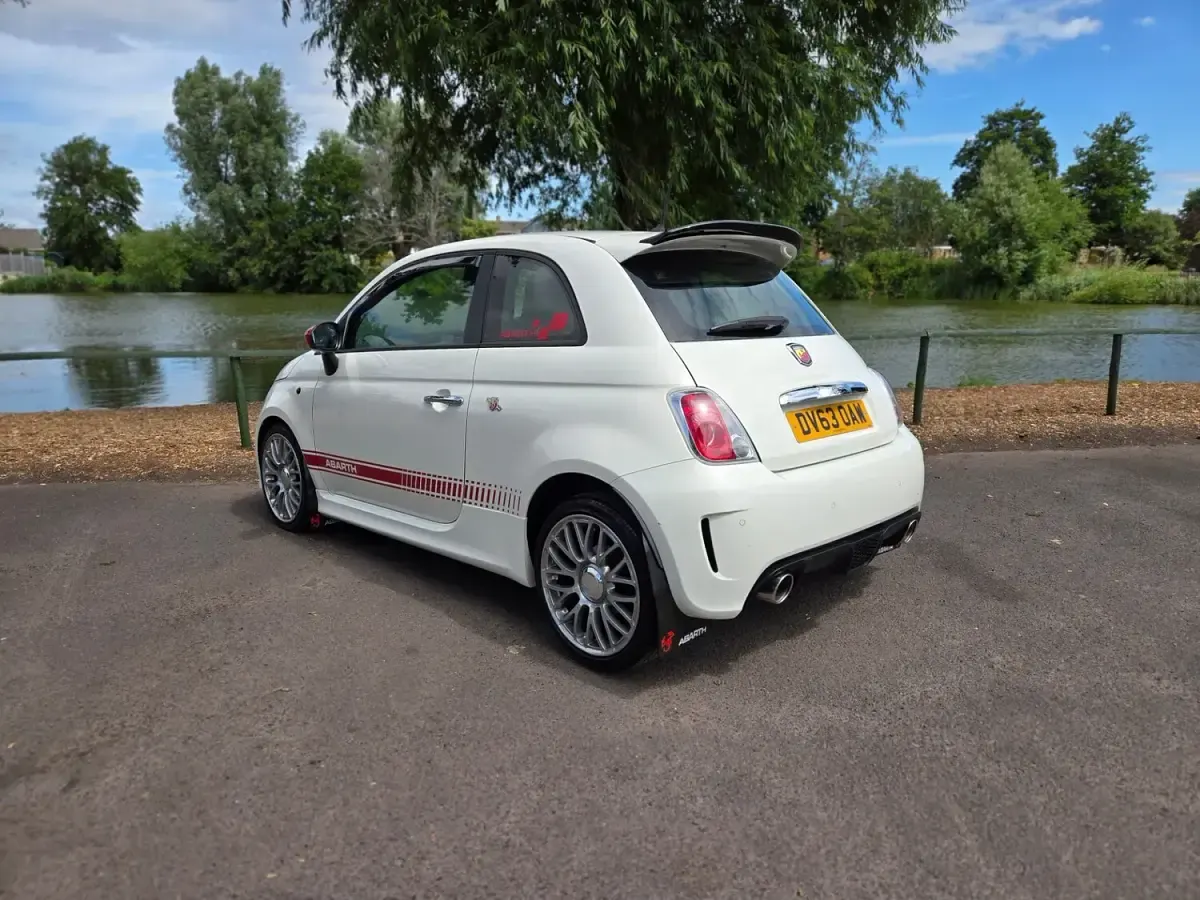 Used Abarth 500 2013 White Hatchback
