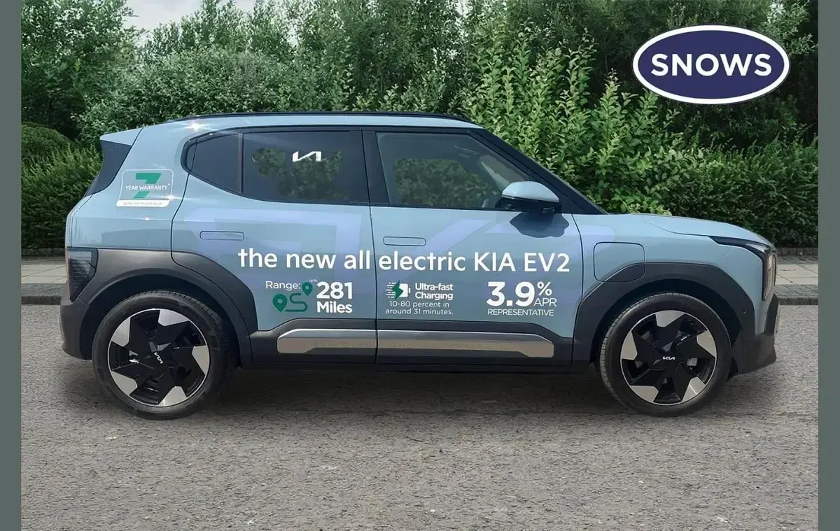New Kia EV2 First Edition 105 kW (144 HP) 2026 Blue SUV
