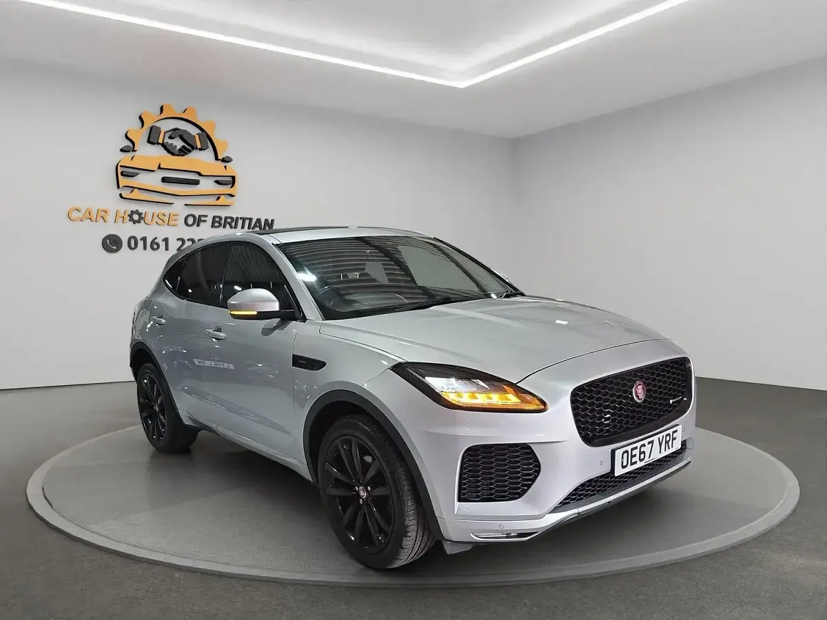 Used Jaguar E-Pace R-Dynamic 180 HP (132 kW) 2018 Silver SUV