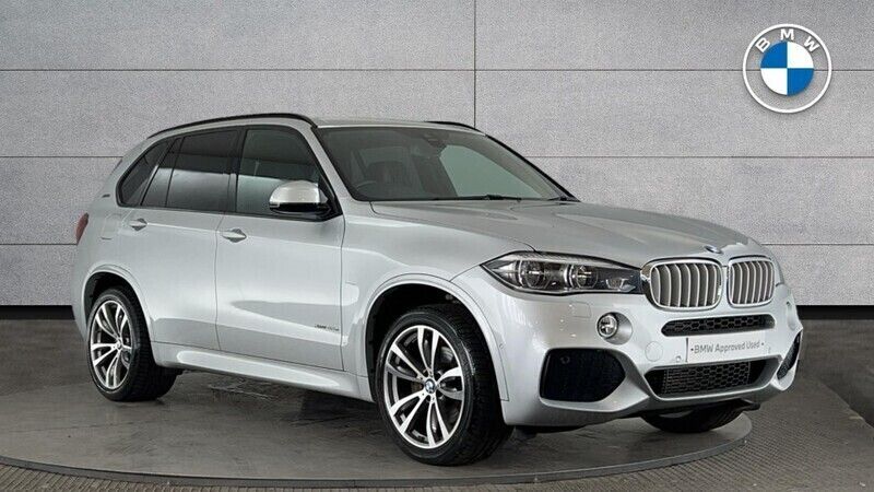 Silver Used 2018 BMW X5 M Sport SUV | £26,795 (Fair price) - Image 1/4