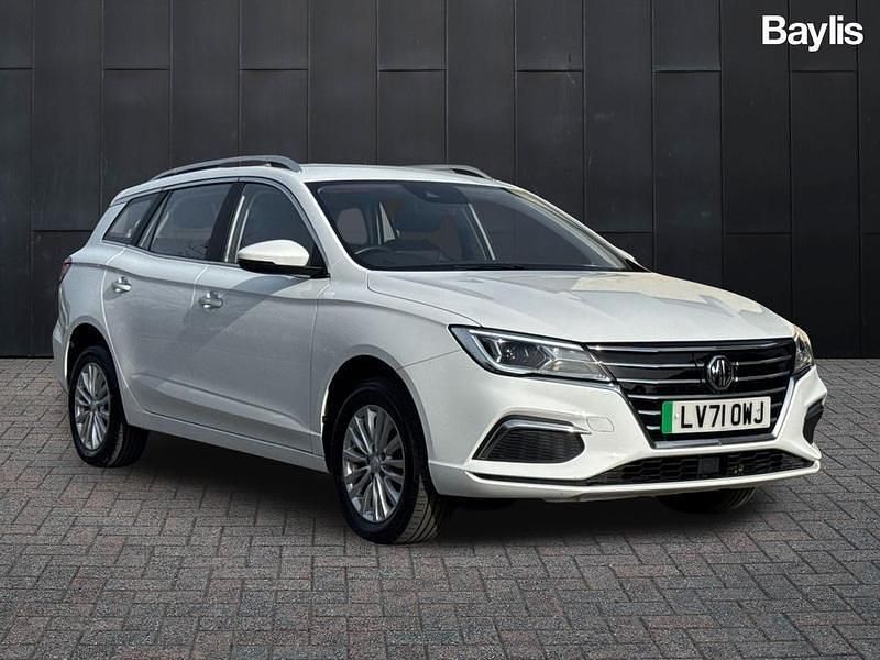 Used MG MG5 EV Exclusive 114 kW (156 HP) 2021 White Estate
