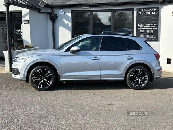 Used Audi Q5 S-Line 190 HP (139 kW) 2021 Black SUV