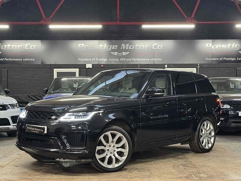 Black Used 2019 Land Rover Range Rover Sport Autobiography Dynamic SUV | £28,991 (Fair price) - Image 1/4