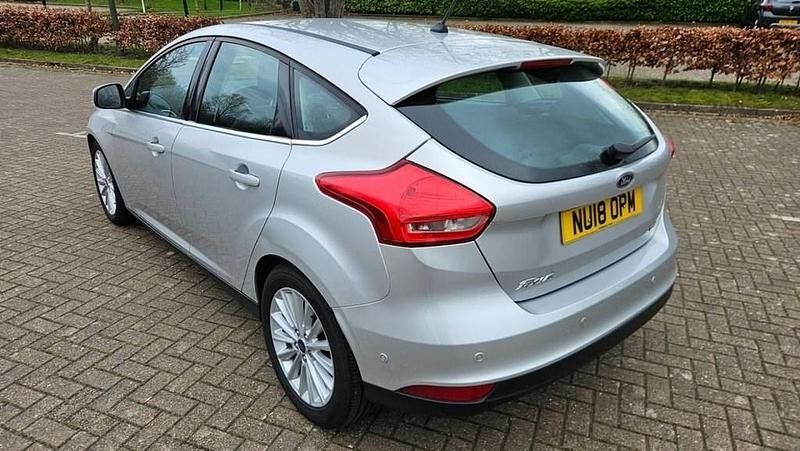 Used Ford Focus Titanium X 125 HP (91 kW) 2018 Silver Hatchback
