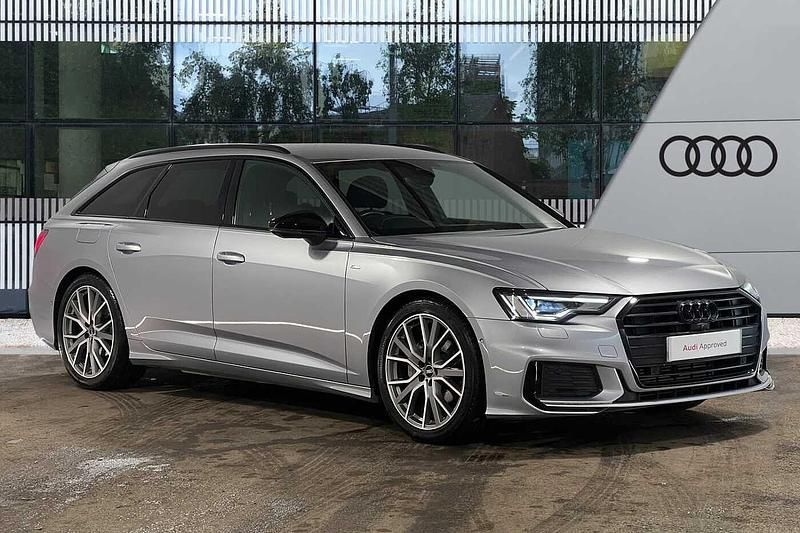 Silver Used 2023 Audi A6 Black Edition Estate | £35,064 (Expensive) - Image 1/4