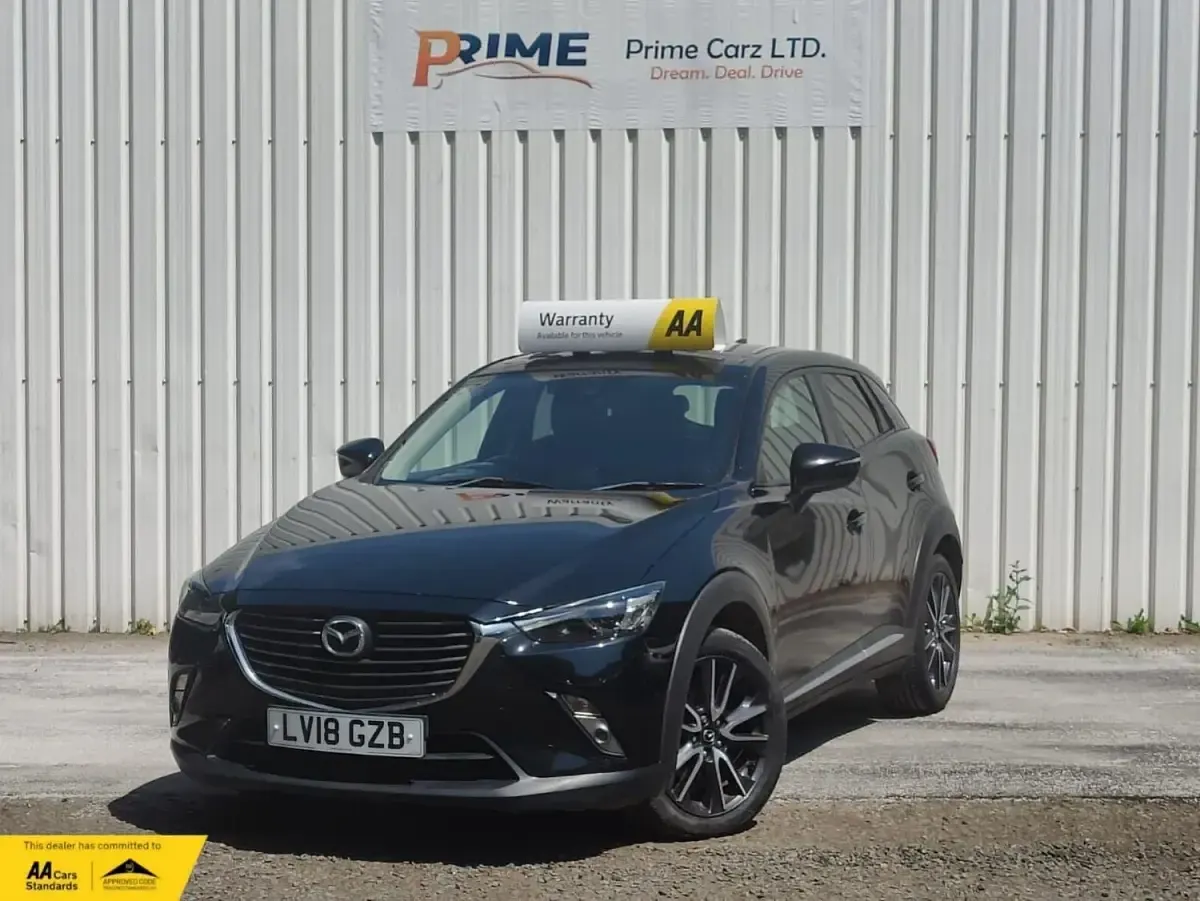 Used Mazda CX-3 Inclusive 105 HP (77 kW) 2018 Black SUV