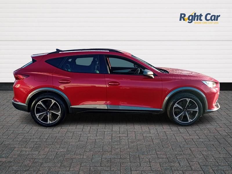 Used Cupra Formentor 204 HP (150 kW) 2021 Red SUV