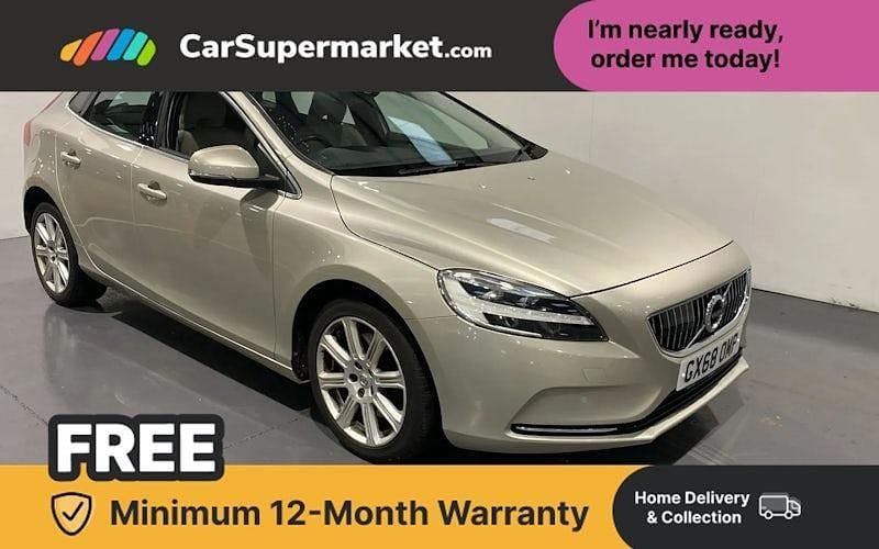 Gold Used 2018 Volvo V40 Inscription Hatchback | £13,197 (Fair price) - Image 1/4
