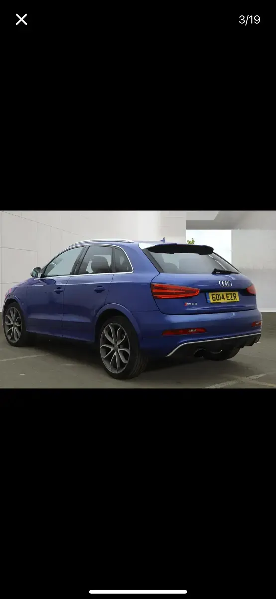 Begagnad Audi RS Q3 310 HK (228 kW) 2014 Blå SUV