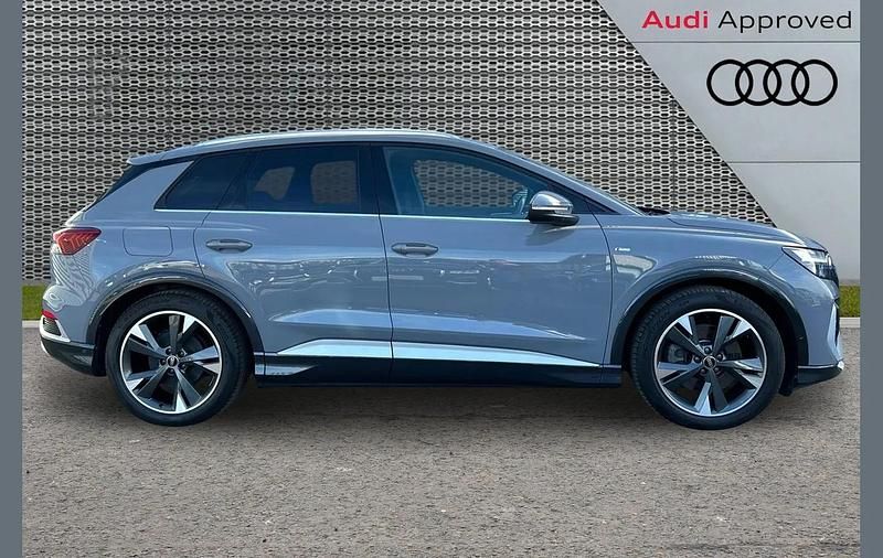 Used Audi Q4 e-tron S-Line 150 kW (204 HP) 2022 Grey SUV