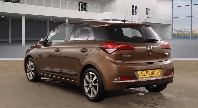 Used Hyundai i20 Premium 2018 Brown Hatchback