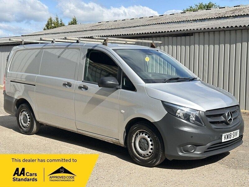 Silver Used 2018 Mercedes Vito MPV | £8,995 (Good price) - Image 1/4