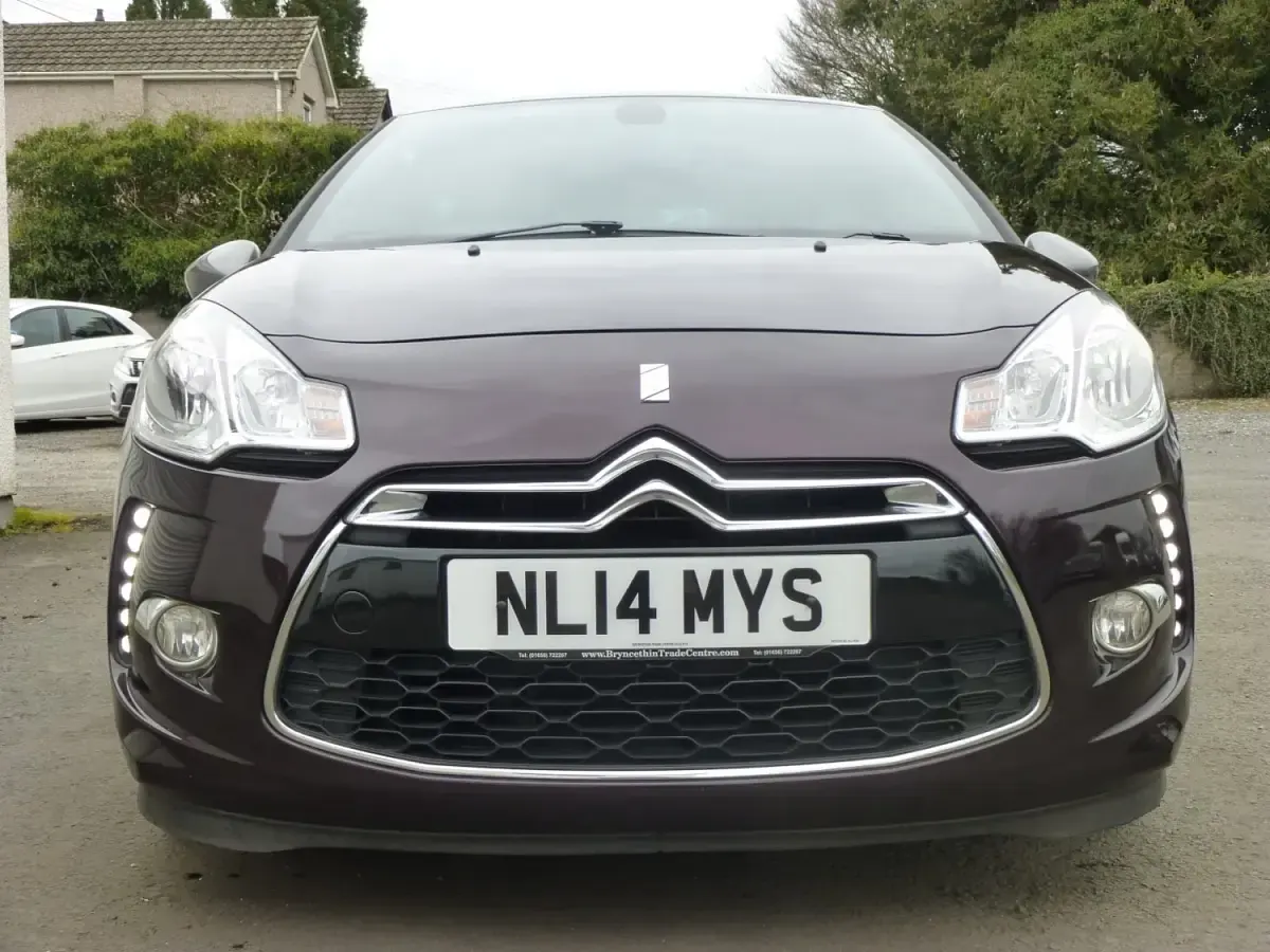 Used Citroën DS3 Style 110 HP (80 kW) 2014 Purple Hatchback