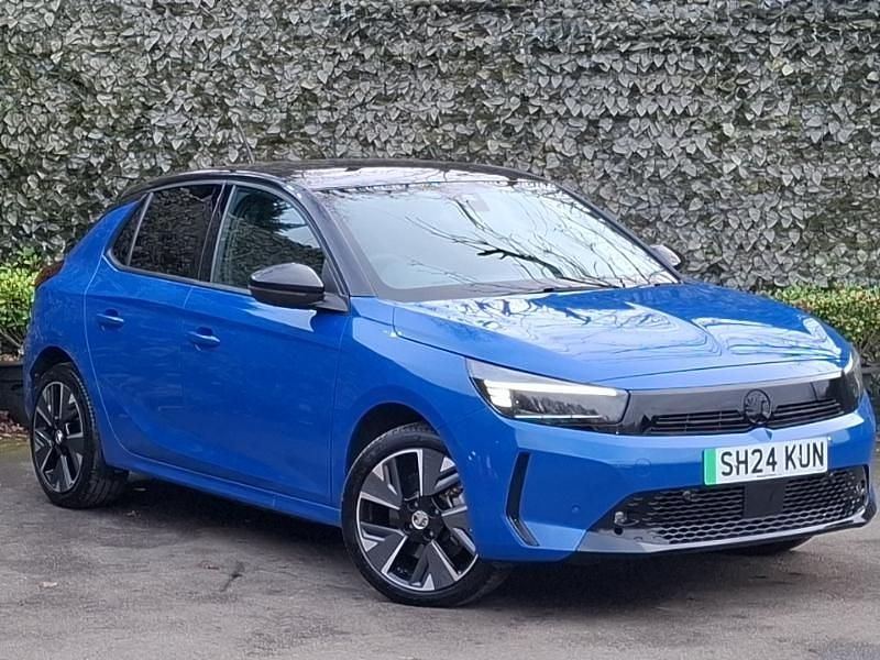 Used Vauxhall Corsa-e 100 kW (136 HP) 2024 Blue Hatchback
