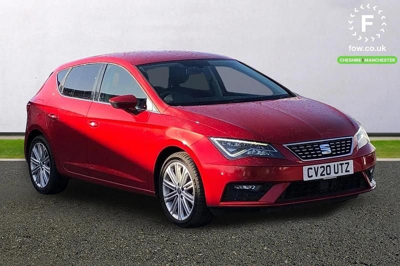 Used Seat Leon XCELLENCE 150 HP (110 kW) 2020 Red Hatchback