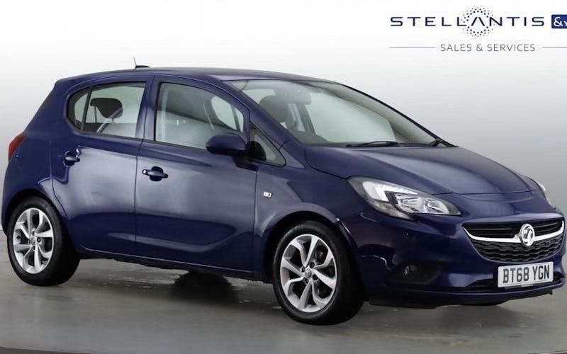 Used Vauxhall Corsa 90 HP (66 kW) 2018 Blue Hatchback