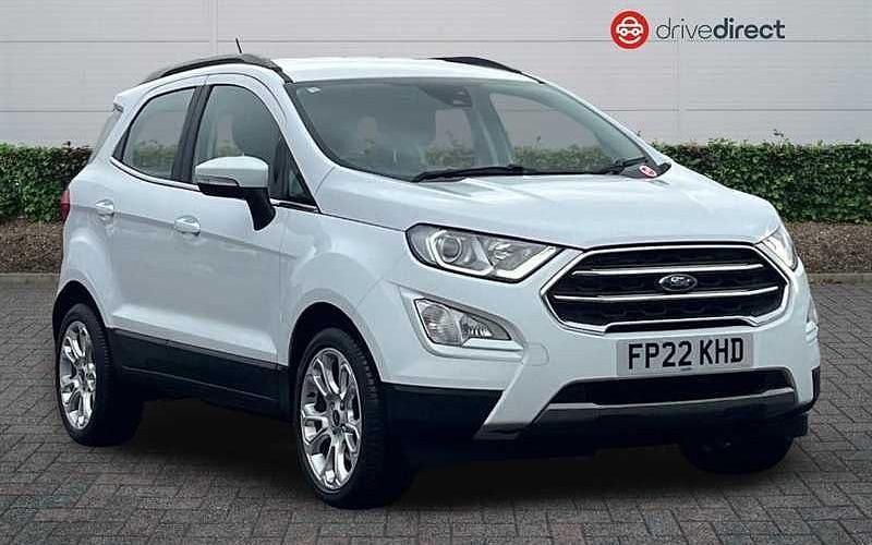 Used Ford Ecosport Titanium 125 HP (91 kW) 2022 White SUV