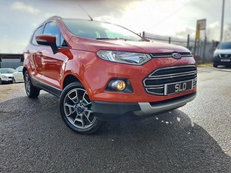 Usado Ford Ecosport Titanium 125 HP (91 kW) 2015 Vermelho SUV